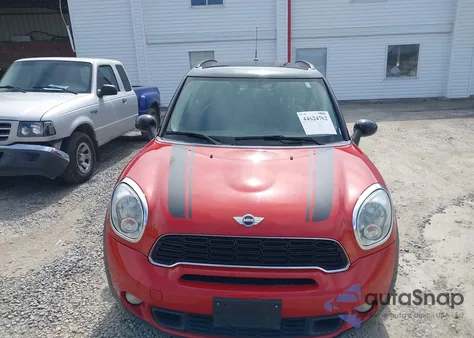 2014 Mini Countryman Cooper S from USA, damaged, VIN WMWZC5C57EWM18494